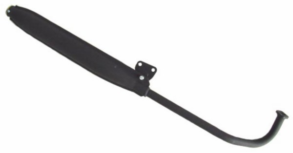 uitlaat standaard model snel euro-2 (made in EU) 22mm zwart a3