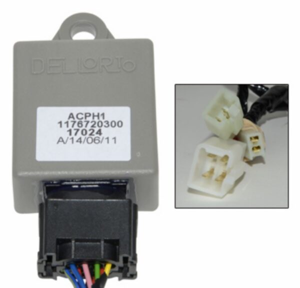 cdi-unit Peugeot origineel oliepomp modification set of 8-pin> 6 pin looxor