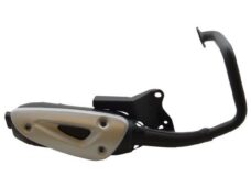 Uitlaat tecno standaard model straight 25km zwart viva