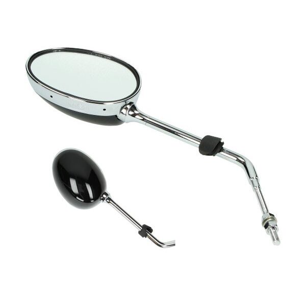 spiegel Peugeot origineel links chroom/zwart django 787327n