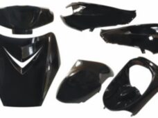 plaatwerkset DMP special zwart metallic 6-delig viva sportline