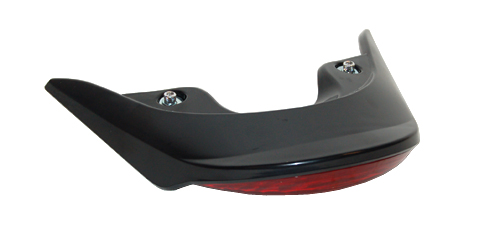 Achterspoiler DMP + remlicht zwart speedfight
