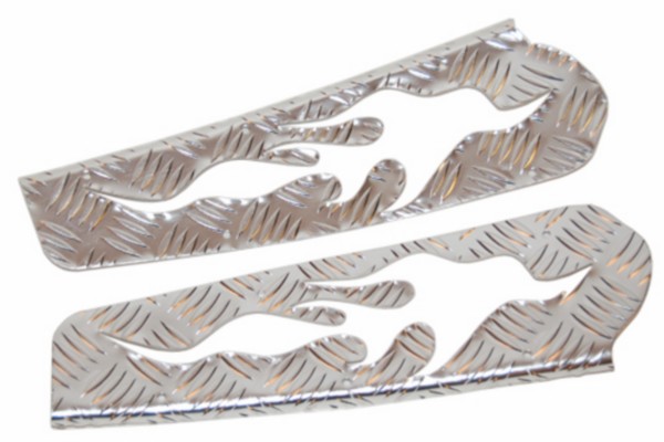 voetplaat DMP set model vlam aluminium speedfight=op=op