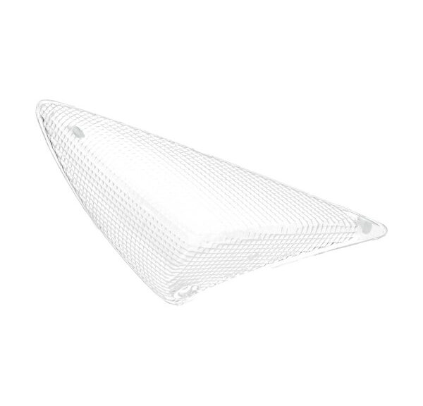 Knipperlichtglas DMP rechtsvoor wit speedfight 2