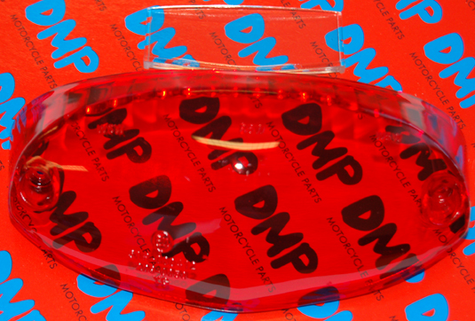 Achterlichtglas DMP rood ludix