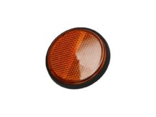 Reflector DMP rond universeel 57mm oranje china retro/torino