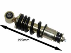 schokbreker DMP peugeot 210mm zwart fox