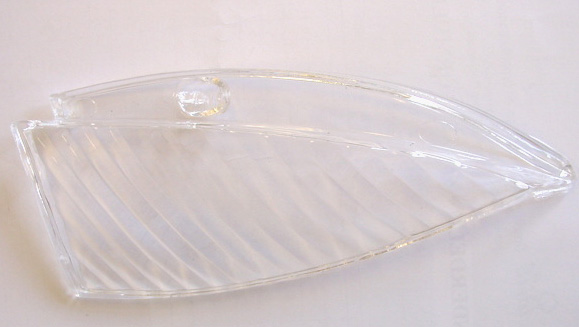Knipperlichtglas DMP linksvoor wit viva