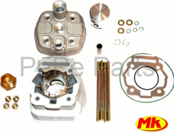 cilinder met kop metrakit aluminium nikasil 39.88mm senda2006 802d2510