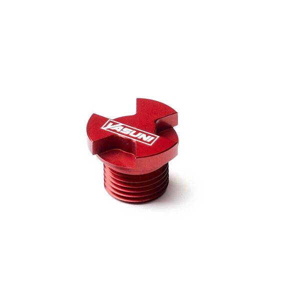 olievulplug yasuni bout aluminium cnc pro race m16x1.5 rood derbi