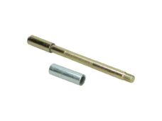 Voorwielas + bus lengte 23.5cm