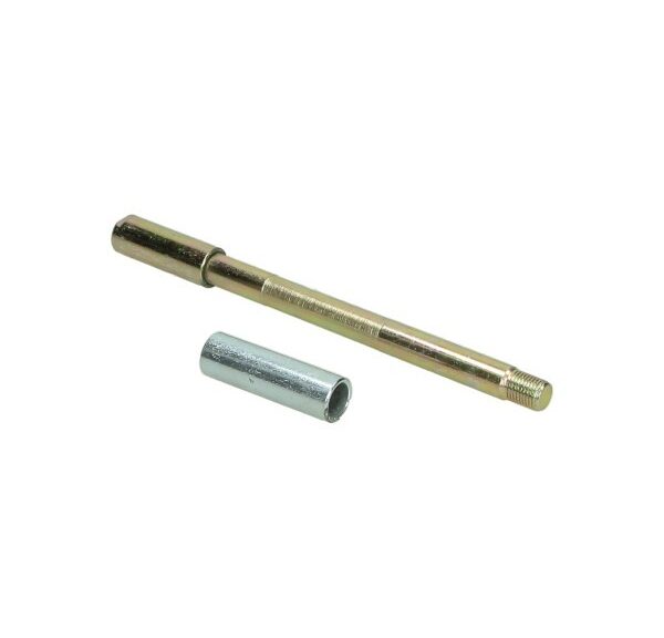 voorwielas + bus lengte 23.5cm