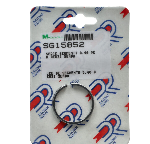 Zuigerveerset dr 50cc 40mm — geschikt voor Derbi Senda