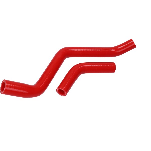 radiateurslang set euro-3/4 silicone Derbi rood senda