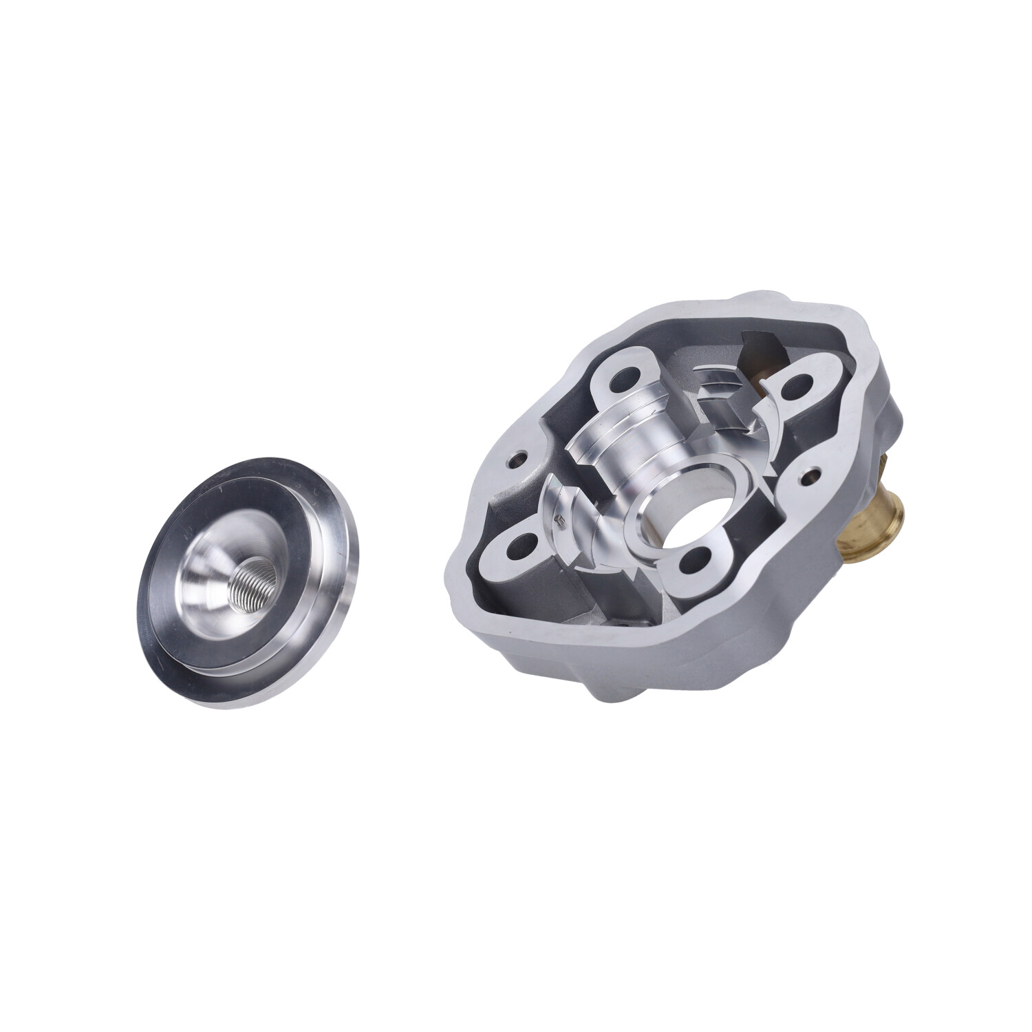 Cilinder Met Kop Italkit + Krukas Euro-3/4/5 70cc 47.6mm Gpr, Senda, Derbi K.12.770.g - Afbeelding 4