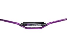 stuur Doppler + stuurpad D22.2 - L740 - H70mm paars derbi