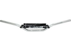 stuur Doppler + stuurpad aluminium D22.2 - L740 - H70mm zilver derbi