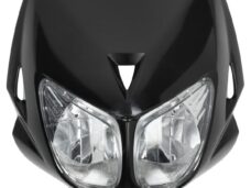 koplampunit 101 octane dubbel licht compleet + Spoiler zwart beta rr50