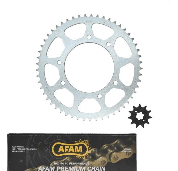 ketting/tandwiel set Afam derbi 11/53t 50 drd pro sm 2005-2016