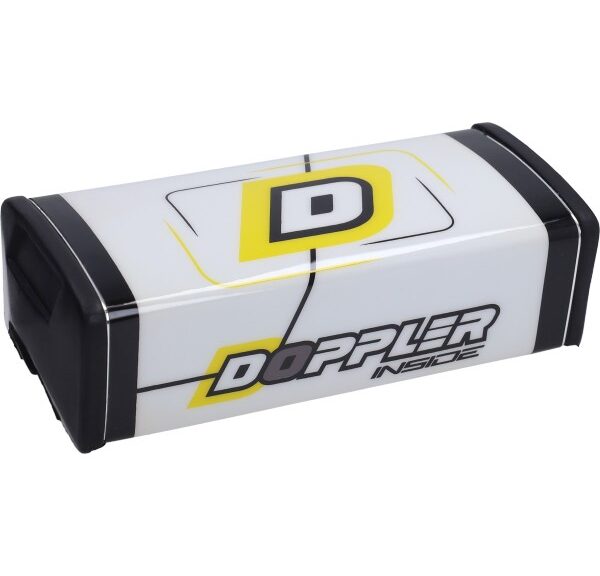 stuurpad Doppler supermotard wit/fluor geel derbi