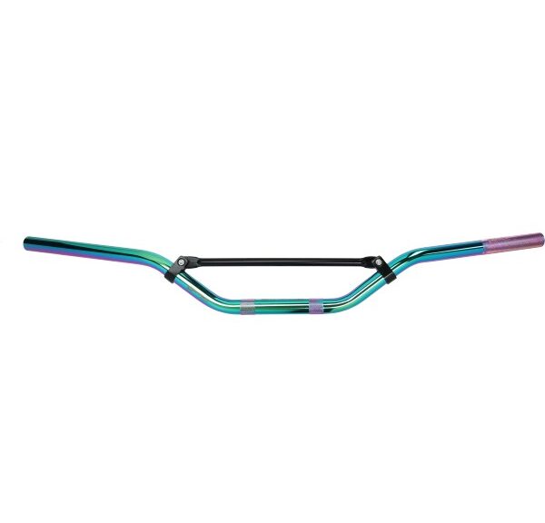 stuur Doppler + spijl D22.2 - L740 - H70mm neochrome derbi