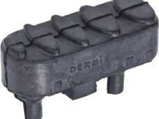 rubber Derbi origineel voetsteun links rx-sx 50