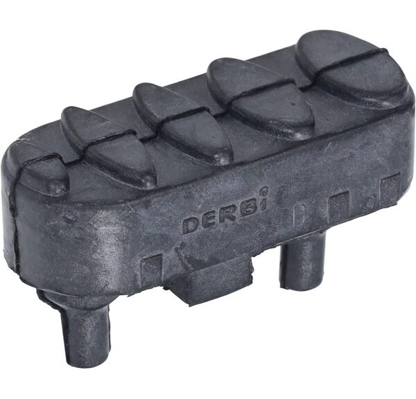 rubber Derbi origineel voetsteun links rx-sx 50