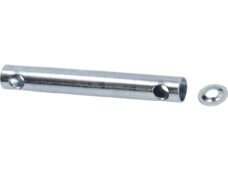 uitlaat demper pijpje + ring puch maxi