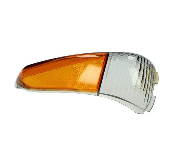 knipperlichtglas Piaggio origineel linksachter smoke/oranje runner 200cc vxr