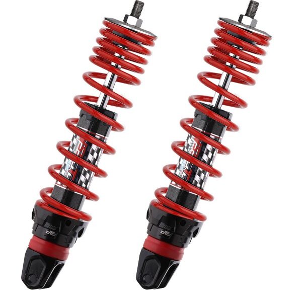 schokbrekerset yss hybrid DTG maxi scooter 280mm rood runner 125cc 4t