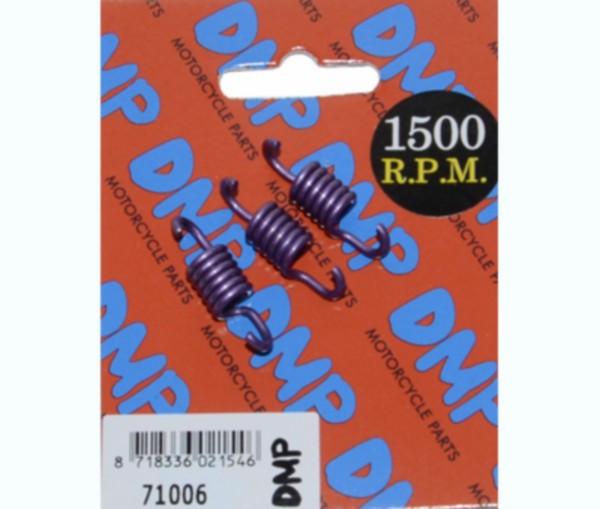 trekveer DMP set koppeling +1500rpm paars 3-delig sco gy6