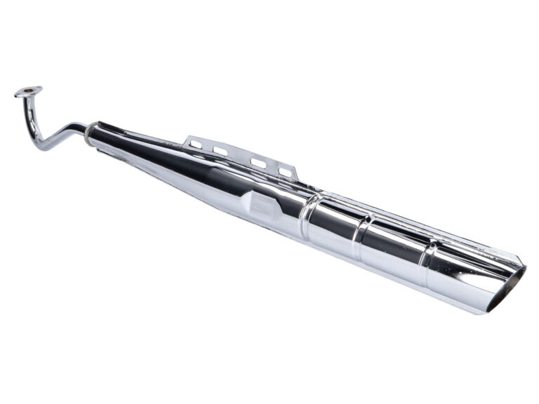 Uitlaat Tecno Origineel Model (made In Eu) 18mm Chroom Puch Maxi