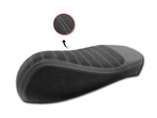 Buddydek Regia alcantara streep Sport — geschikt voor Vespa <2023 GTS 125cc