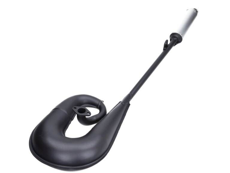Uitlaat Tecno Circuit (made In Eu) Zwart/alu Puch Maxi