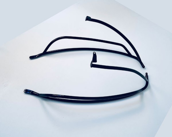 sierbeugelset Regia achter (made in EU) First Class zwart hoogglans elettrica