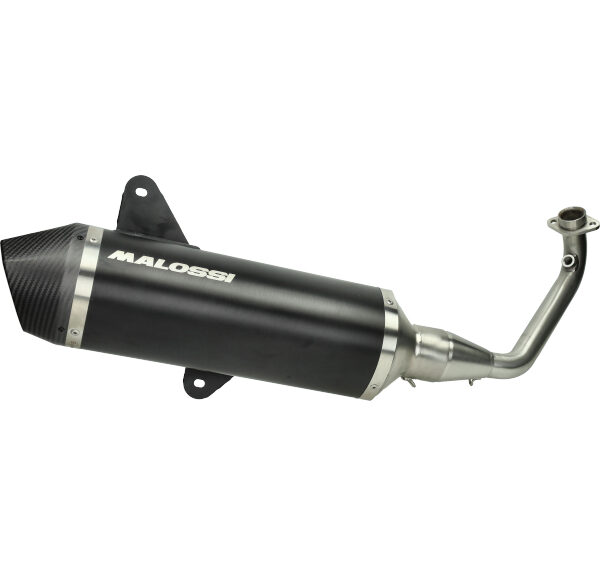 Uitlaat Malossi rx 2021> zwart mat/carbon GTS 300 HPE
