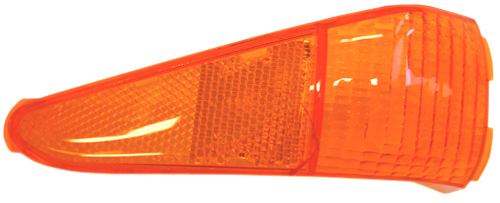 Knipperlichtglas Piaggio origineel linksachter oranje — geschikt voor Piaggio Runner