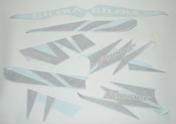 stickerset Piaggio origineel runner 125cc 4t