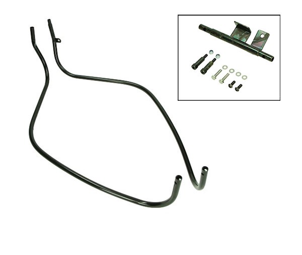 sierbeugelset Regia voorzijde (made in EU) glans zwart lx