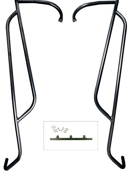 sierbeugelset Regia achterzijde (made in EU) mat zwart lx