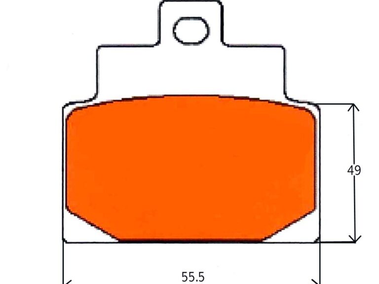 Remblokset achter DNA 180cc