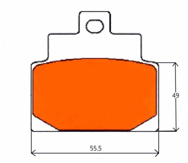remblokset achter dna 180cc