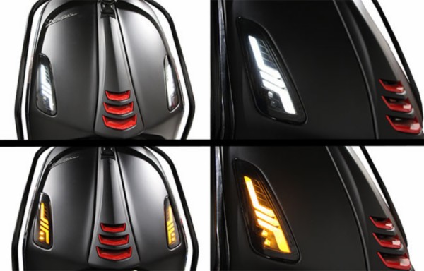 knipperlichtset DMP led matrix Evo-2 weglopend voor smoke primavera