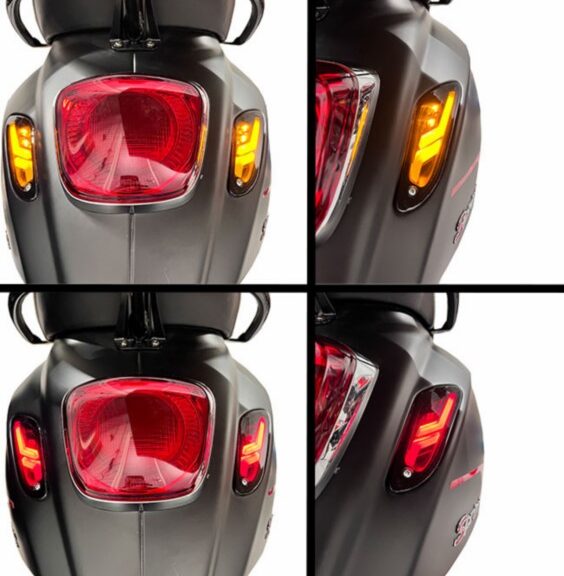 knipperlichtset DMP led EVO-2 matrix achter smoke primavera