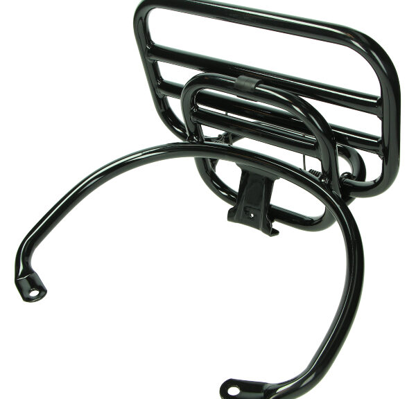 Achterdrager Regia opklapbaar First Class zwart hoogglans GTS 125cc