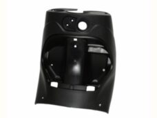 beenschild achterzijde Piaggio zwart zip 4t