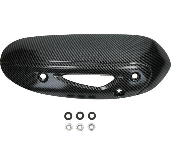 hitteschild uitlaat euro-4/5 carbon liberty IGET
