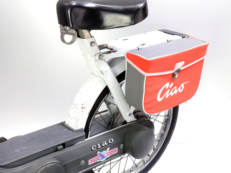 Zijtas Moto-nostra Grijs/oranje Ciao