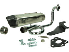 Uitlaat Turbokit GP PRO alu/carbon zip 4t 2v