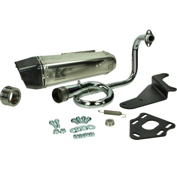 uitlaat Turbokit euro-2 GP PRO alu/carbon zip 4t 2v m4t066-gpp